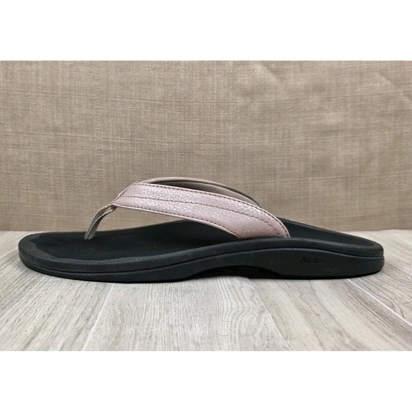 Olukai Ohana Petal Pink Flip Flop Thong Sandals Women's Size 10 Pool Summer - Picture 5 of 9